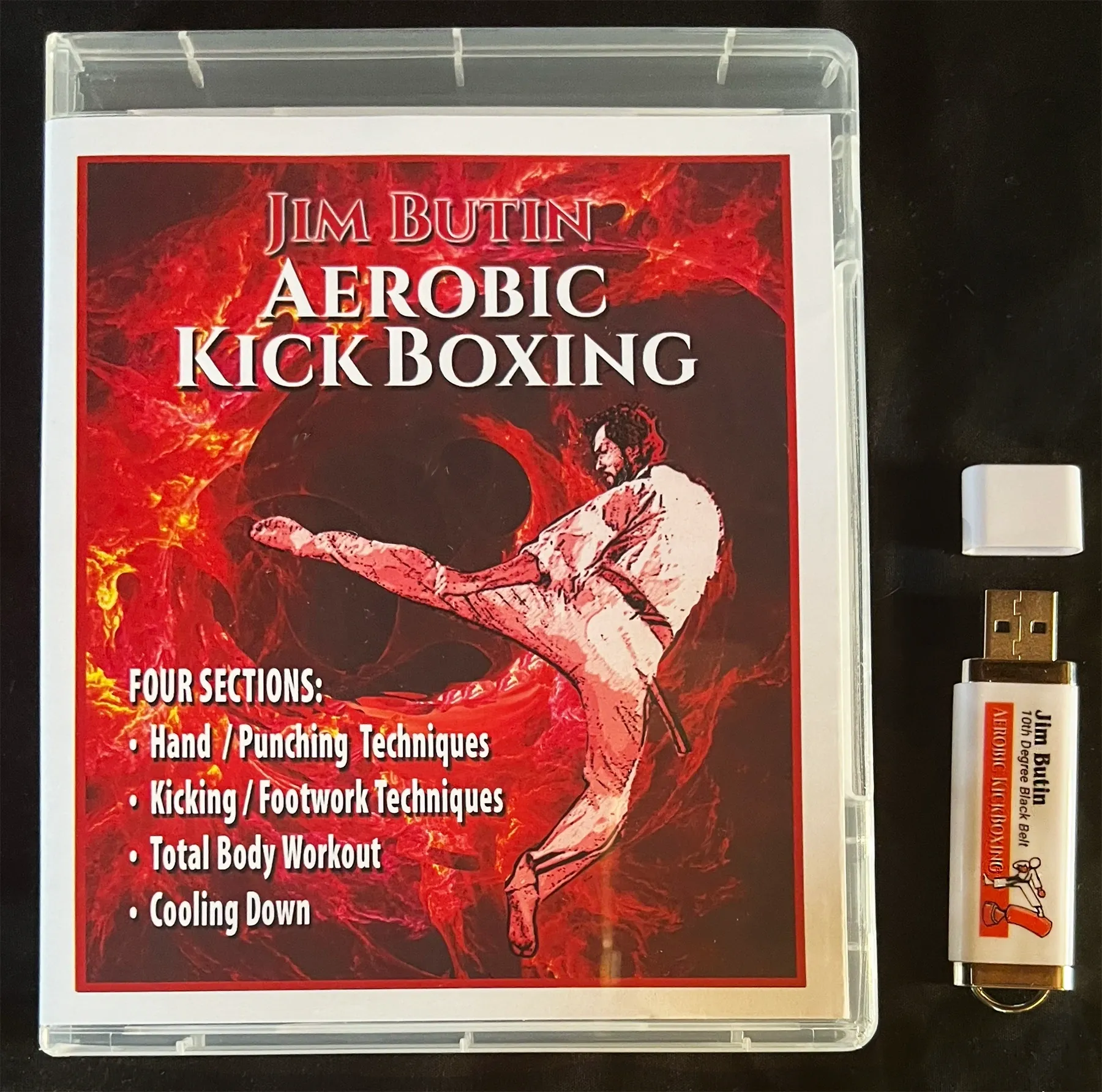 Aerobic kickboxing training program cover