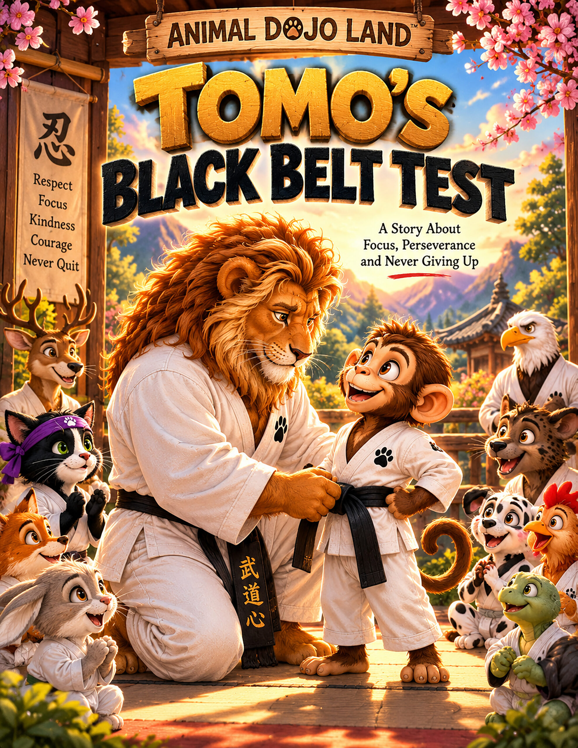 Tomo’s Black Belt Test at Animal Dojo